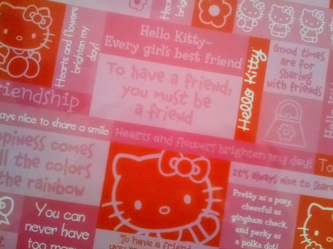 hello kitty red. Hello Kitty Scrapbook Kit